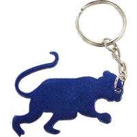 Porte-clés ouvre-bouteille en forme de singe imprimé, logo personnalisé, cadeaux promotionnels personnalisés, cadeaux d'entreprise, souvenirs d'entreprise