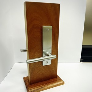 Ensemble de serrures de porte à clé mécanique avec levier à barre plate et corps de serrure à mortaise pour porte métallique - Product Image 6