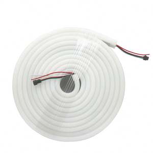 12V <span class=keywords><strong>Multicolor</strong></span> Flexible RGBIC direccionable RGB <span class=keywords><strong>LED</strong></span> cuerda de neón corte silicona pura Flex <span class=keywords><strong>tira</strong></span> de luz suave 24V <span class=keywords><strong>Tira</strong></span> De Luz <span class=keywords><strong>Led</strong></span> neón - Product Image 1