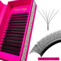 Extensions de cils Neelash coréennes en PBT, forme coupelle, longueurs 7-18mm, fibres technologiques, cruelty-free, style naturel, faites à la main, 3D 4D 5D