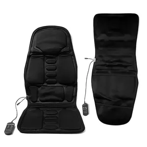 Amazon Hot Sell Multi-functional Neck Shoulder Back Waist Vibration Kneading Hot Compress Massage Cushion