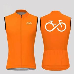 Nouveau style, gilet de cyclisme sans manches imprimé, coupe-vent, séchage rapide, respirant, durable, de haute qualité, pour événements cyclistes - Product Image 1