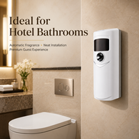 Diffuseur automatique de parfum d'ambiance pour hôtel, distributeur de parfum mural, machine de pulvérisation pour salle de bain et toilettes, soin de l'air ambiant