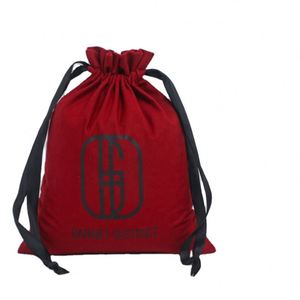ถุงผ้าฝ้ายรูดเชือกขายดี ของชำร่วยงานแต่งงาน - Product Image 4