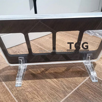Boîte de présentation et de rangement pour pièces certifiées TCG, acrylique personnalisé, 4 grilles, NGS, ICG, PCGS, pour pièces certifiées, support de plaque