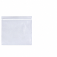 Sacs Ziplock en PLA PBAT givré mat, compostables, 100 % biodégradables en amidon de maïs, disponibles en différentes tailles