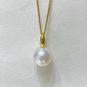 WENCHI 10181 31350 DIY <b>Pearl</b> Accessories S925 <b>Silver</b> Pendant with Smooth Jade <b>Necklace</b> 9-13mm Round Beads Empty Stand Elegant - Product Image 3