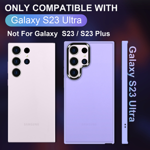 Cover posteriore morbida per telefono cellulare Skin feel per samsung galaxy s23 custodia per telefono colorata ultra traslucida per iphone - Product Image 6