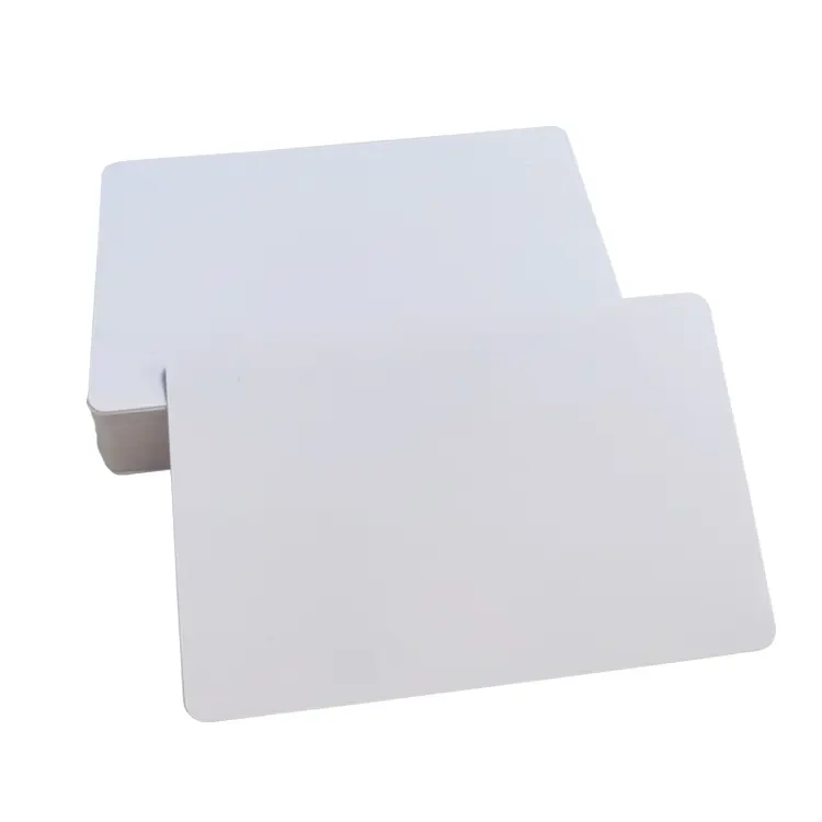 Vians Ic Id Oem White Access Control Ic Thin Card frequenza 13.56mhz 125 Khz Mi-Fare Nfc Custom biglietto da visita Nfc