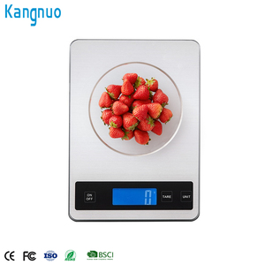 베스트셀러 쉬운 청결한 유리제 전자 음식 무게 식단 5kg 디지털 방식으로 부엌 가늠자 - Product Image 5