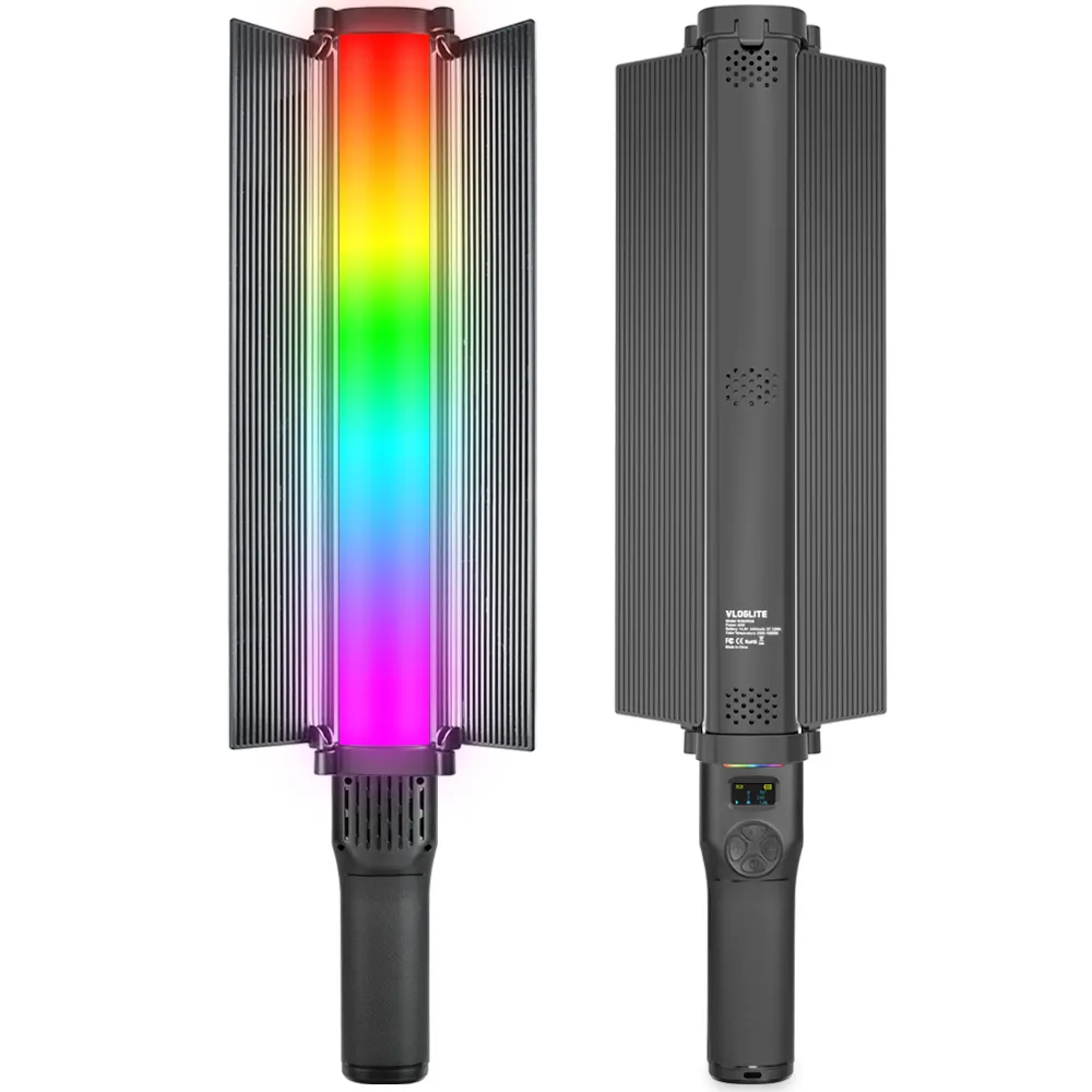Nieuwe Draagbare 40W Rgb Led Light Stick Kleurrijke Handheld Fotografie Lichtstick Voor Foto 'S Video Film Vlog