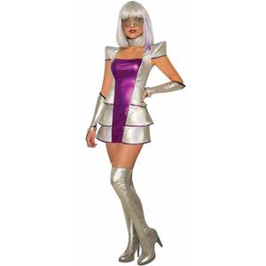 Costume de scène pour femme, taille M-XL, Halloween, Astronaute Alien, Robe de Spaceman, Wandering Earth, Cosplay - Product Image 3