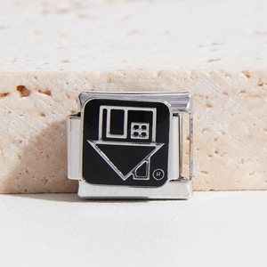 Pulsera Modular Italiana de Acero Inoxidable con Dijes de Dibujos Animados, Joyería DIY, Regalo Unisex, Accesorio de Moda - Product Image 2