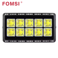 Reflector LED FOMSI IP66 a Prueba de Agua de 50W 100W 200W 300W 400W 500W 600W, Ultra Delgado, de Alto Lumen, para Exteriores y Patios