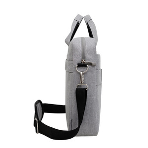 Sac pour ordinateur portable unisexe multi-poches en nylon imperméable avec fermeture éclair, étui de protection portable en tissu Oxford pour voyage et école, vente en gros - Product Image 5