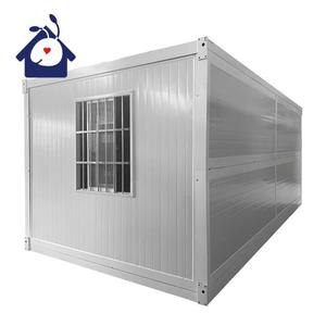Maison conteneur préfabriquée pliable 20 pieds 40 pieds avec acier galvanisé et panneaux sandwich, prête à l'emploi pour appartement, installation rapide - Product Image 2