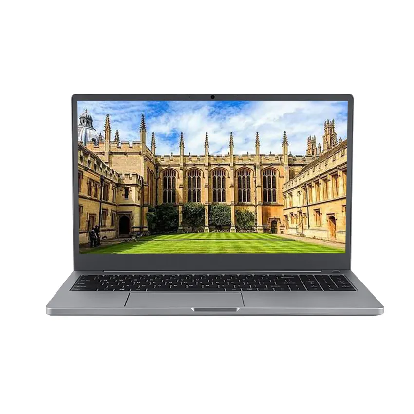 Merek Baru 15.6 Inci 2021 Amd Laptop R3 4300U 3.7Ghz Quad Core Tipe-c Biaya Logam Wifi 6 Meja Laptop Nampan dengan Bantal