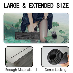Tapis de <span class=keywords><strong>souris</strong></span> Anime Girl Tapis de <span class=keywords><strong>souris</strong></span> et clavier sexy Tapis de jeu Grand tapis de <span class=keywords><strong>souris</strong></span> Accessoires informatiques Tapis de bureau Sublimation - Product Image 5