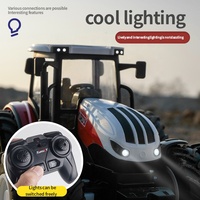No.6640 Vente Chaude RC Tracteur Agricole 1:24 2.4G 6CH Mini Télécommande avec Lumière et Chargeur pour Enfants