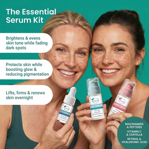 ครีมลดเลือนจุดด่างดำและเซรั่มลดจุดด่างดำสูตรไวท์เทนนิ่งเร็ว ชุดผลิตภัณฑ์ดูแลผิวหน้าไนอะซินาไมด์ วิตามินซี สำหรับขายส่ง (รับผลิตแบรนด์ส่วนตัว) - Product Image 2