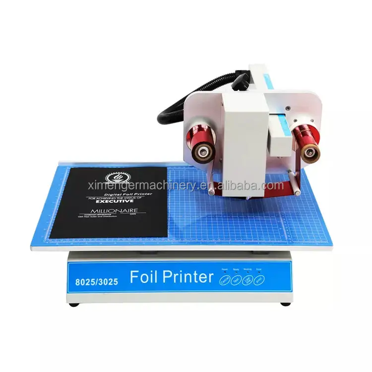Digital foil xpress gold foil stamping machine hot foil printer price