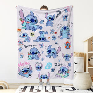 Mignon dessin animé Anime point fleur impression serviettes <span class=keywords><strong>de</strong></span> <span class=keywords><strong>bain</strong></span> sans sable séchage rapide enfant extérieur flanelle plage randonnée <span class=keywords><strong>serviette</strong></span> <span class=keywords><strong>de</strong></span> couchage - Product Image 3