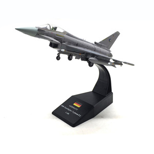 Venta caliente escala 1/100 tifón europeo EF2000 moderno modelo de avión de combate de aleación de Metal de alta calidad <span class=keywords><strong>Fuerza</strong></span> Aérea <span class=keywords><strong>Alemana</strong></span> - Product Image 4