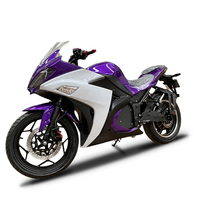 8000W 72V Batterie au Lithium Moteur Brushless Longue Endurance 120KM Portée> 80 km/h Moto de course Motos électriques Bonne Qualité