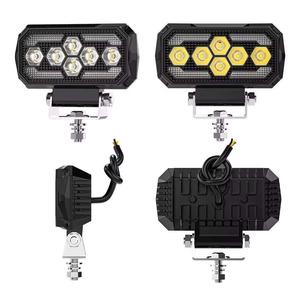 Phare de travail LED carré de 5 pouces avec DRL 40W 6000 Lumens 9-36V pour éclairage tout-terrain Voiture/Camion/Tracteur - Product Image 3