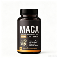 Capsules de Sommeil en Gros à l'Extrait de Racine de Maca, L-Théanine et Extrait de Camomille – Soutien Immunitaire Naturel, Soulagement du Stress, Soutien au Sommeil Profond