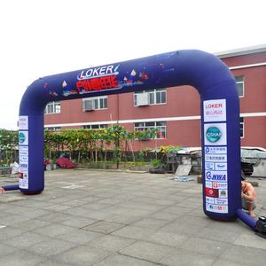 Arco gonfiabile pubblicitario all'aperto con aeratore per eventi promozionali pubblicitari - Product Image 6