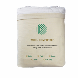 <span class=keywords><strong>Couette</strong></span> en laine douce <span class=keywords><strong>et</strong></span> <span class=keywords><strong>chaude</strong></span> avec rembourrage 100% laine australienne de qualité supérieure, légère pour toutes les saisons - Product Image 6
