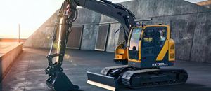New Hyundai HX130A LCR Excavator 13 Ton Compact Radius Digger Perkins Stage V Engine Urban Construction Hydraulic Power Ready - Product Image 4