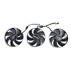 Ventilador de 3 Aspas y 7 Pines, 105 mm, CF1015U12D, CC 12 V, 0.55 A, para GPU <span class=keywords><strong>RTX</strong></span> <span class=keywords><strong>4080</strong></span> 4090, Compatible con Tarjetas Gráficas <span class=keywords><strong>ASUS</strong></span> <span class=keywords><strong>ROG</strong></span>-STRIX <span class=keywords><strong>RTX</strong></span> <span class=keywords><strong>4080</strong></span> 4090 - Product Image 2