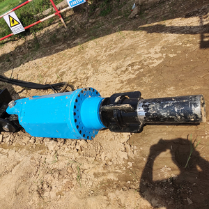 YAH-10C 맞춤형 가공 하이 퀄리티 녹슬지 않는 유압 태양열 장착 시스템 오거 드릴 건설용 헬리컬 파일 - Product Image 6