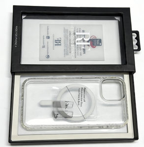 Boîte d'emballage transparente pour iPhone X avec fenêtre en PVC, boîte de vente au détail rigide conçue pour iPhone X, design haut de gamme, impression UV - Product Image 2