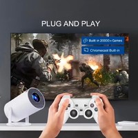 Console de jeux vidéo rétro classique Hy300 Pro, mini projecteur LCD, 8 Go, sortie 4K, projecteur portable