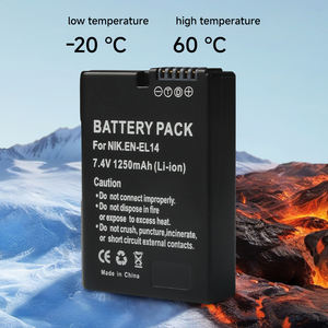 <span class=keywords><strong>Batterie</strong></span> d'Appareil Photo Numérique EN-EL14 pour <span class=keywords><strong>Nikon</strong></span> D3100 D3200 D3300 D5100 D5200 <span class=keywords><strong>D5300</strong></span> P7000 P7100 P7200 P7700 et Autres Modèles d'Appareils Photo - Product Image 5