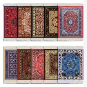 Gran oferta, alfombra de estilo Oriental, posavasos tejido, de estilo Oriental almohadilla de goma para comedor, cocina, boda, mesas de Bar de té - Product Image 3