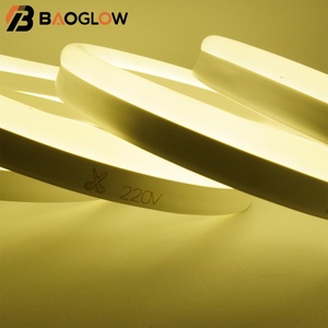 สายไฟแอลอีดีกันน้ำมีความยืดหยุ่นสำหรับ IP67ไฟแอลอีดี220V 120LEDs/M 3000K 4000K 6500K โคมไฟทองแดง8mm PCB 50m/ROLL Strip Lighting - Product Image 5