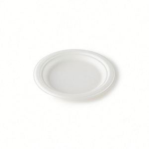 Assiette jetable biodégradable et compostable en pulpe de bagasse de canne à sucre 9''/10''/12'' - Product Image 2