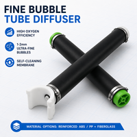 Diffuseur tubulaire rétractable pour système d'aération, diamètre 90 mm, haut débit, garantie 2 ans