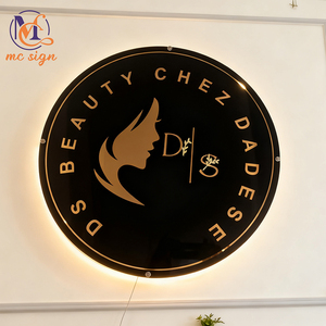 Enseignes Acryliques 3D Personnalisées pour Logo d'Entreprise, Salon de Beauté, Cils, Ongles, Studio de Coiffure, Décor Mural Esthétique, Plaques pour Nom d'Entreprise ou de Magasin - Product Image 5
