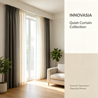 Rideau ignifuge de qualité commerciale à texture lin, conforme à la norme NFPA 701 Méthode 1, largeur 280 cm, pour la maison, l'hôtel, l'hôpital, le bureau et les projets.