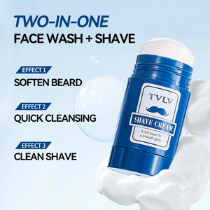 Marque privée OEM mousse à raser <span class=keywords><strong>crème</strong></span> <span class=keywords><strong>dépilatoire</strong></span> enlevant les poils des lèvres Gel de rasage <span class=keywords><strong>crème</strong></span> à raser de haute qualité pour la beauté des hommes - Product Image 4