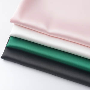 Kant-En-Klare Massief Geverfde Charmeuse Satijnen Stof China 117 Kleuren Voorraad Voor Bruiloft Lingerie Lange Nachtjapon Jurk Gebruik Kledingstuk - Product Image 1