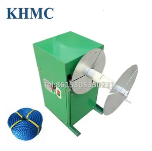 Customized rope cloth strip rattan coil winding machine roper coiler