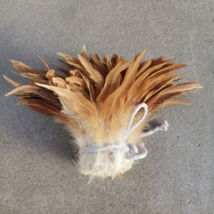 Tiras <span class=keywords><strong>de</strong></span> Plumas <span class=keywords><strong>de</strong></span> Gallo Rojas Naturales <span class=keywords><strong>de</strong></span> 6-8 cm, Venta al Por Mayor <span class=keywords><strong>de</strong></span> Fábrica, Ideales para Prendas <span class=keywords><strong>de</strong></span> Vestir, Ropa y Decoraciones Hechas a Mano Multicolores - Product Image 1