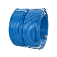 Fil de cuivre massif BV de qualité supérieure / Câble de construction en PVC 1,0 mm² multicolore pour câblage électrique AC 450/750V