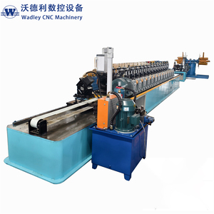 เครื่องผลิตโครงเหล็กสำเร็จรูปสำหรับผนังยิปซัม รุ่น CD UD UW CW แบบกำหนดเองได้  เครื่องขึ้นรูปเหล็กเส้นรูปตัว C U L Omega สำหรับโครงยิปซัมและราง - Product Image 1